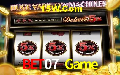 Jogos de Slot Bet07 Game