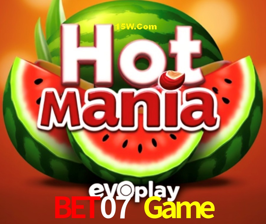Recursos de Bônus Bet07 Game