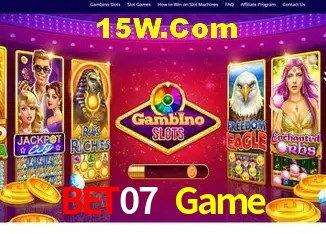 Experiência VIP Bet07 Game