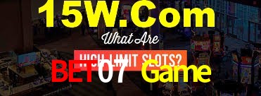 Welcome Bonus Bet07 Game